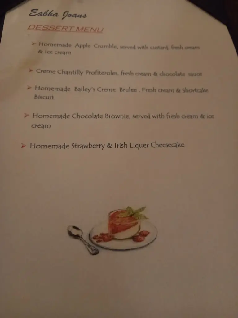Menu_Éabha Joan's_Listowel_image_3