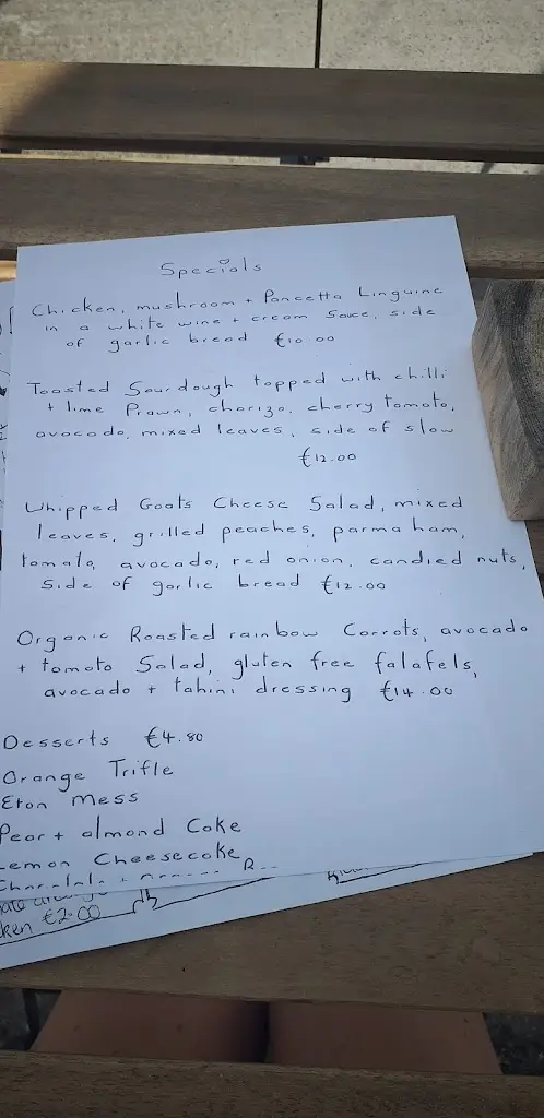 Menü_Lizzy's Little Kitchen_Listowel_Bild_1