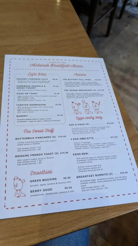 Menu_The Buttery, Bedford Row_Moyross_image_2