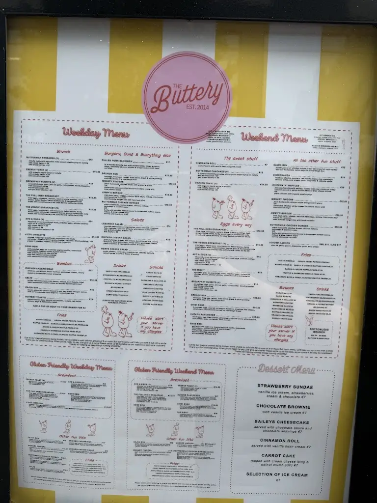 Menu_The Buttery, Bedford Row_Moyross_image_3