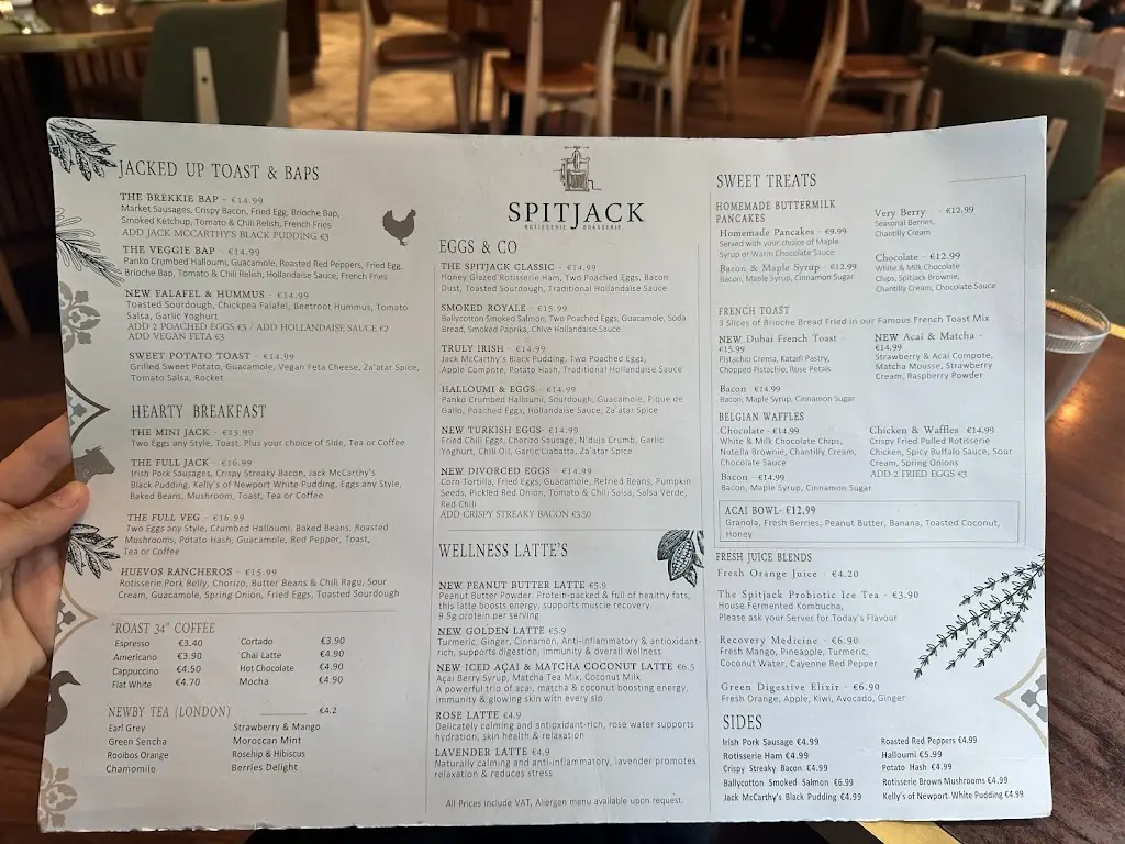 Menu_The SpitJack Limerick_Limerick_image_1