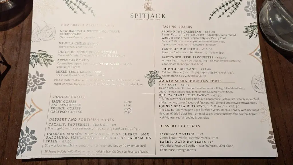 Menu_The SpitJack Limerick_Limerick_image_3