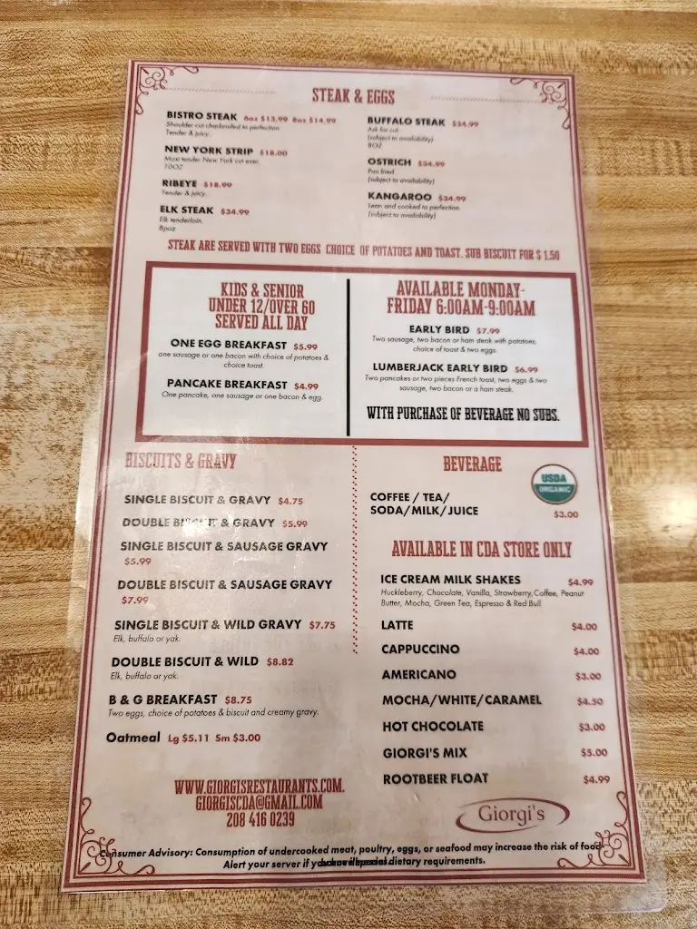 Menu_The West End Cafe, Millstreet, Co Cork P51A2XA_Millstreet_image_1