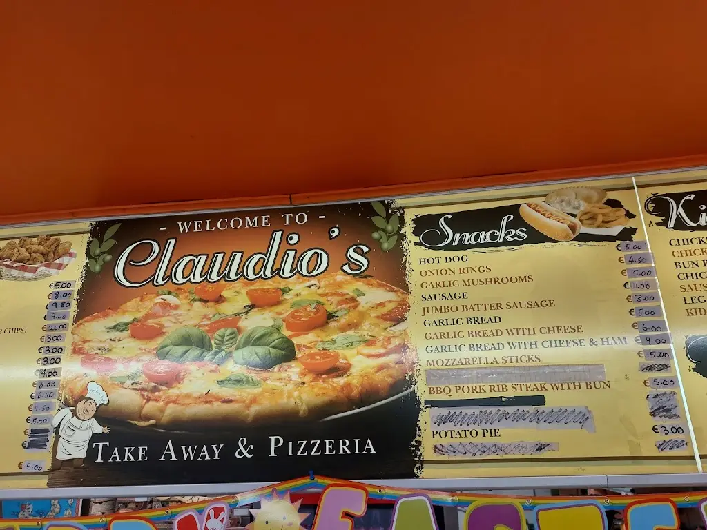 Menü_Claudios Takeaway and Pizzeria_Millstreet_Bild_4
