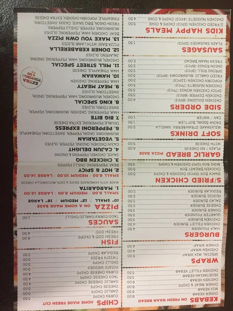 Menu_King pizza_Millstreet_image_4