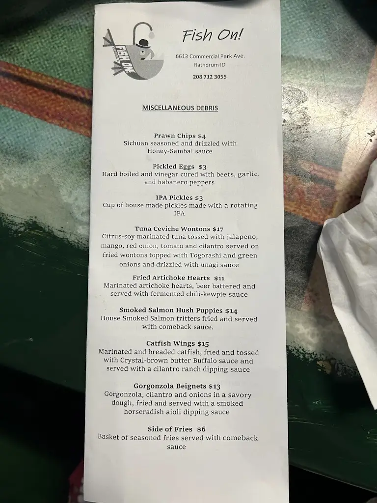 Menu_Four Seasons Chinese Restaurant_Kanturk_image_2