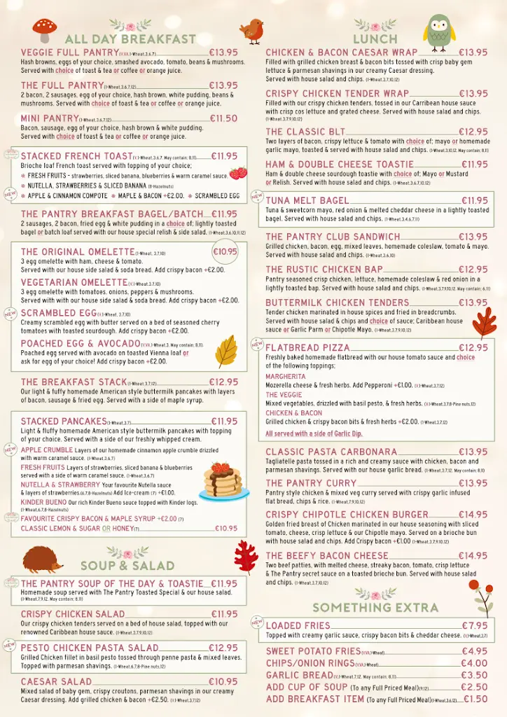 Menu_The Pantry Shannon_Shannon_image_1