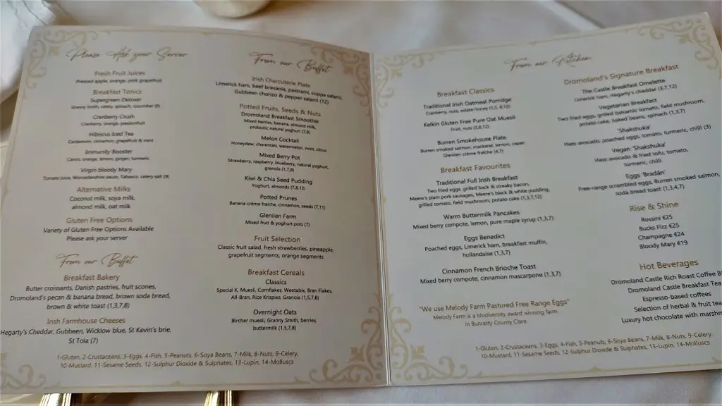Menu_Earl of Thomond Restaurant_Newmarket on Fergus_image_4