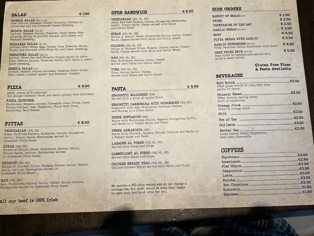 Menu_Bella Cafe Mallow_Mallow_imagen_1