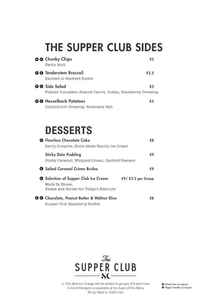 Menu_The Supper Club_Kinsale_image_1