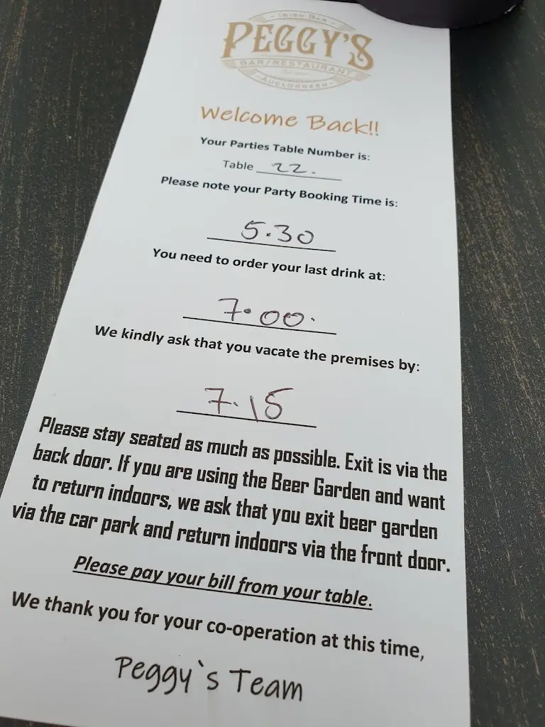 Menu_Peggys Bar and Restaurant_Claregalway_image_4