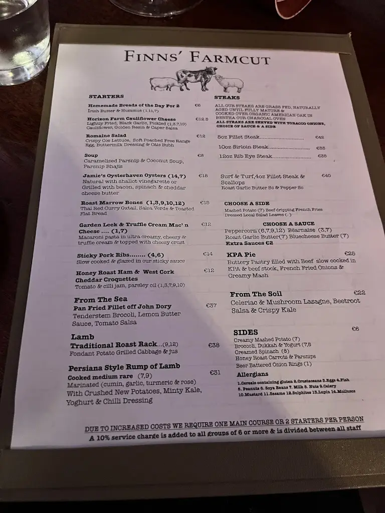 Menu_Finns' Farmcut_Kinsale_image_2