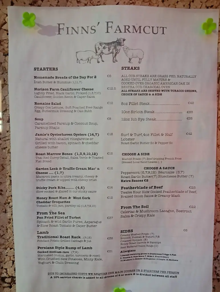 Menu_Finns' Farmcut_Kinsale_image_3