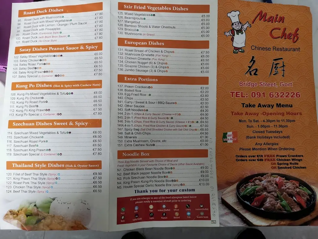 Pat Walsh_Main Chef Chinese Takeaway_Gort_review