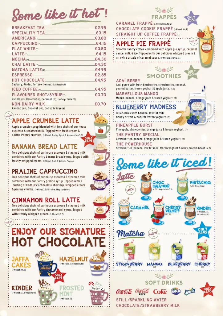 Menu_The Pantry The Vee_Portlaw_image_2