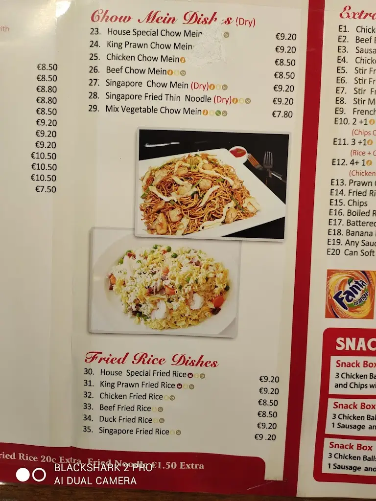 Menu_Lin's Chinese & Thai Take-Away_Portlaw_image_3