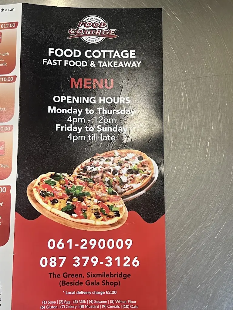 Menu_Food cottage_Sixmilebridge_immagine_3
