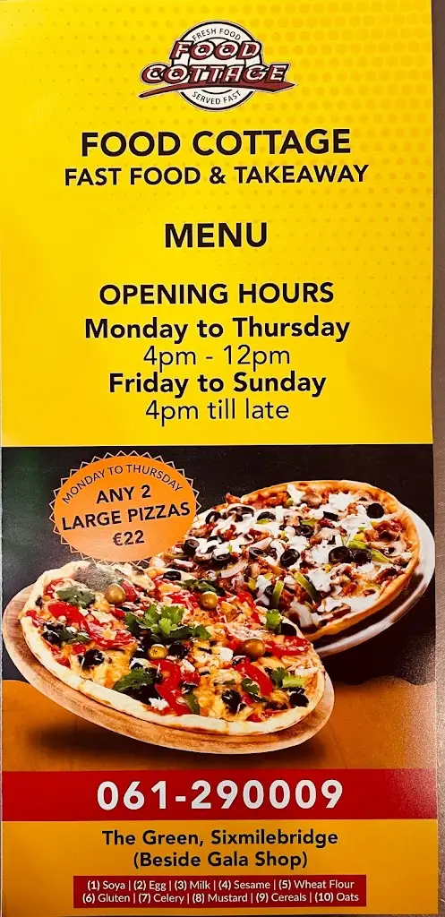 Menu_Food cottage_Sixmilebridge_immagine_4