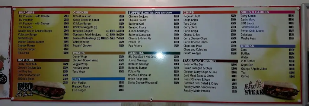 Menu_Johnnys Restaurant & Takeaway_Watergrasshill_image_4