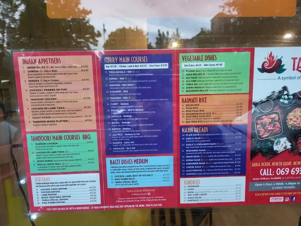 Menu_Tarka_Newcastle West_immagine_2