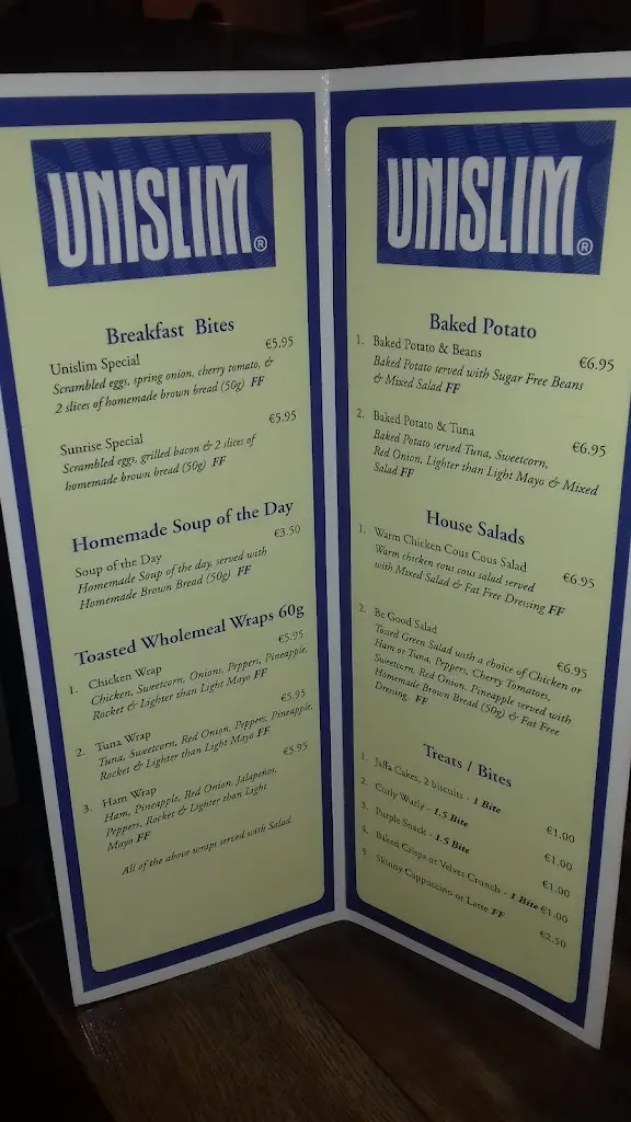 Menu_Sultana Coffee House_Newcastle West_image_1