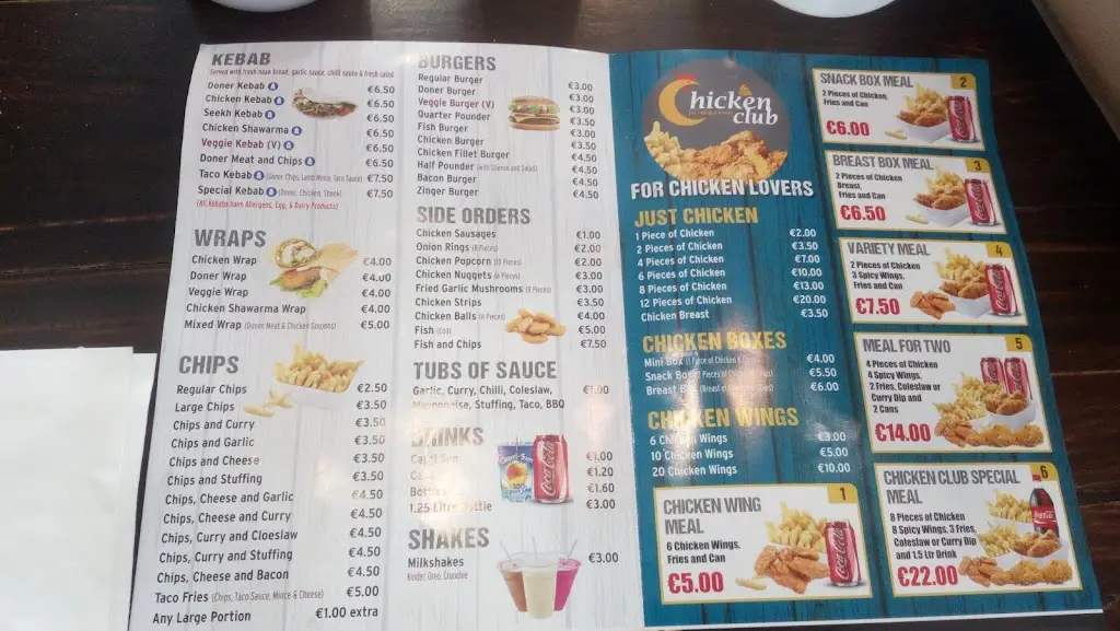 Menu_Chicken Club_Newcastle West_image_2