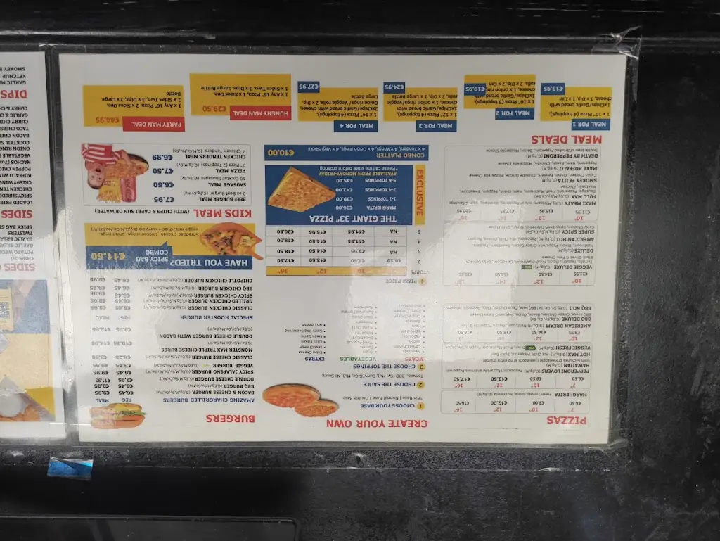 Menu_Pizza Max Gort - Co Galway, Ireland_Gort_image_4