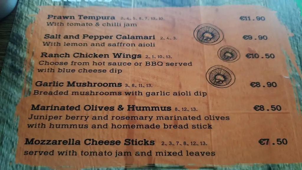 Menu_Ranch Restaurant_Trá Mhór_image_2