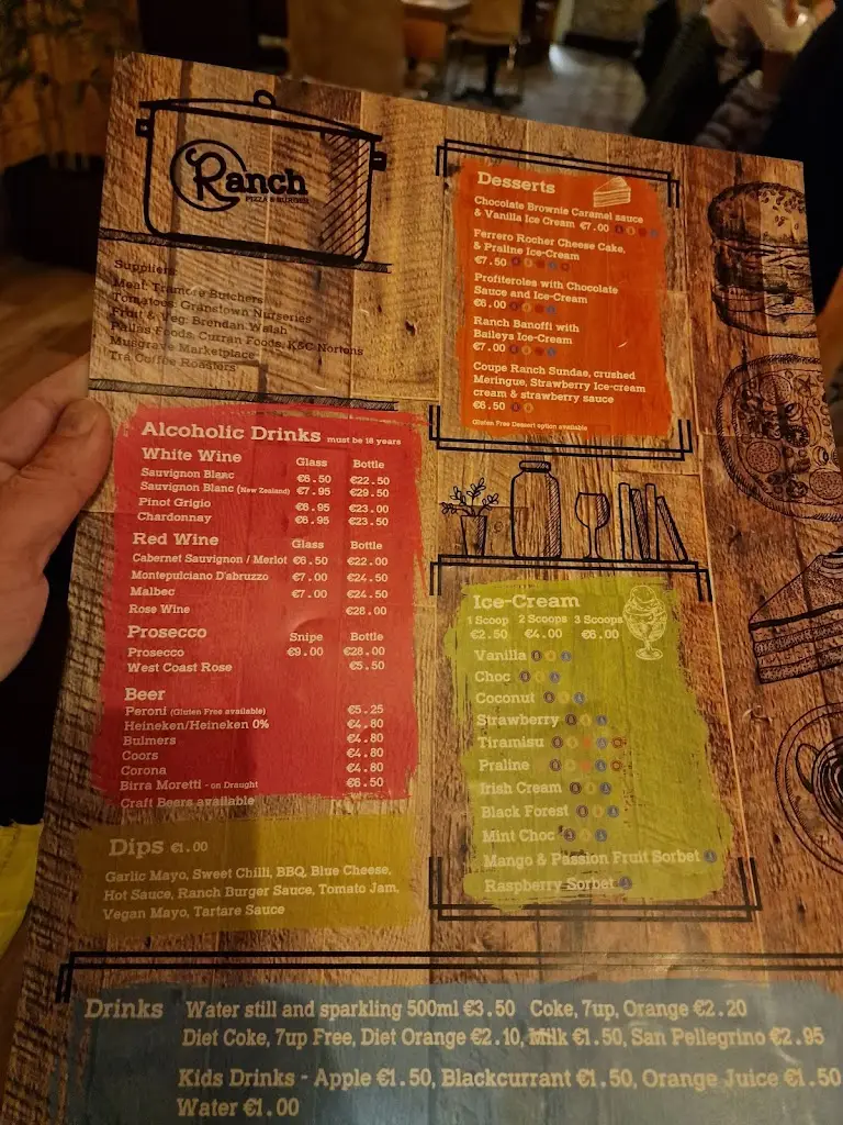 Menu_Ranch Restaurant_Trá Mhór_image_3
