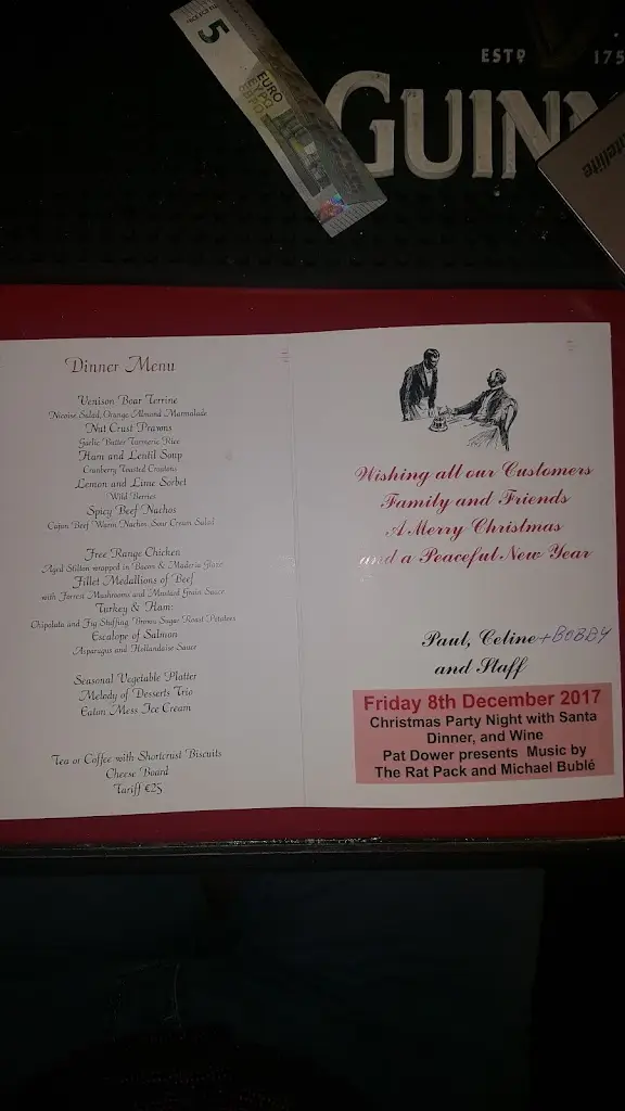 Menu_Raglan Road Traditional Irish Pub_Trá Mhór_image_2