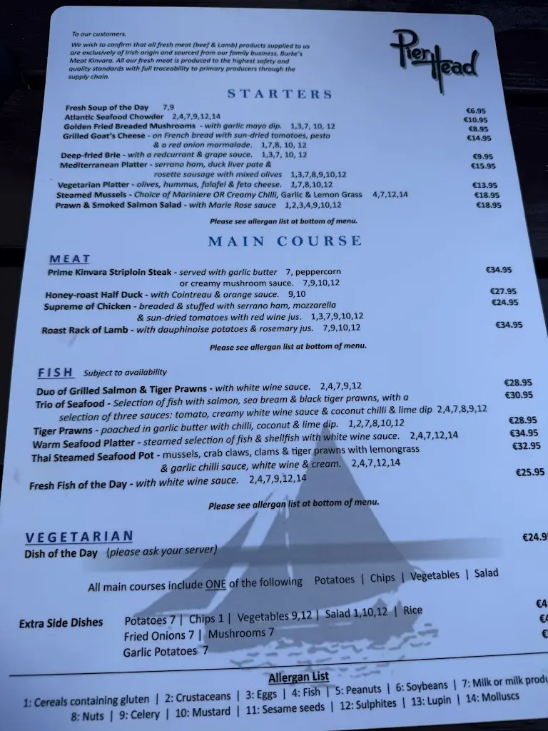 Menu_The Pier Head Bar & Restaurant_Gort_image_3