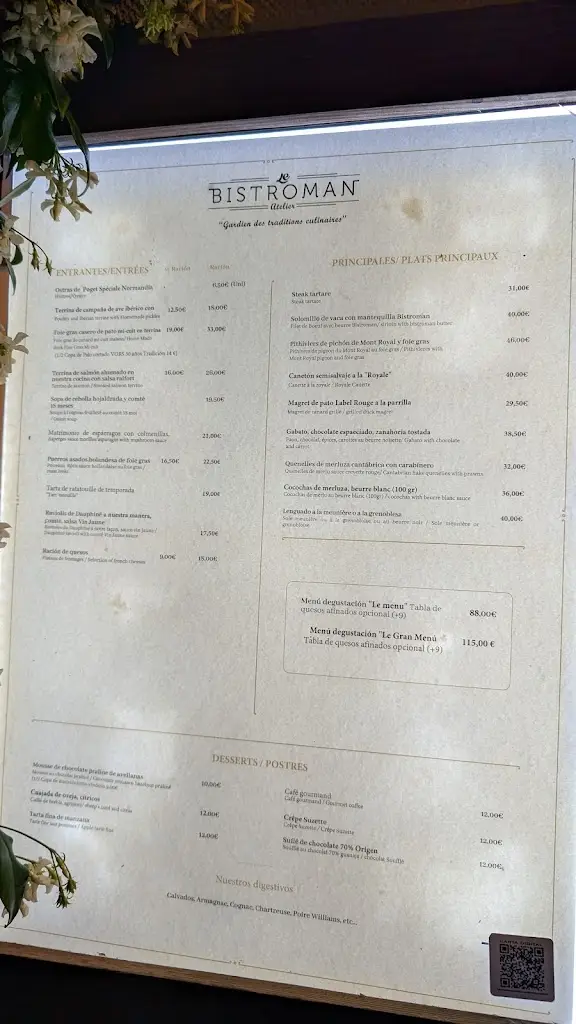 Menu_Church Restaurant_Skibbereen_image_2