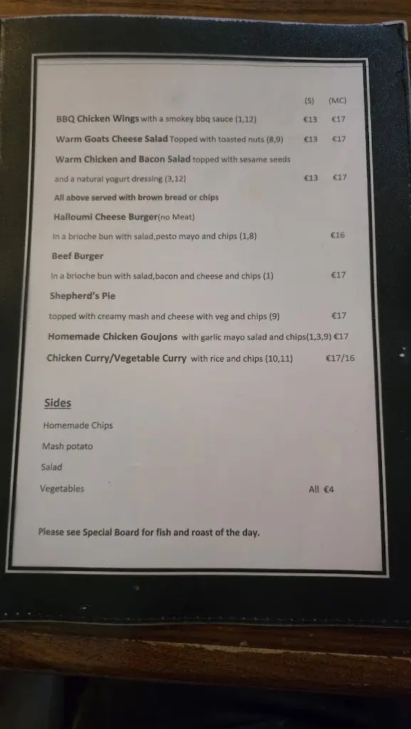 Menu_An Chistin Beag_Skibbereen_image_1