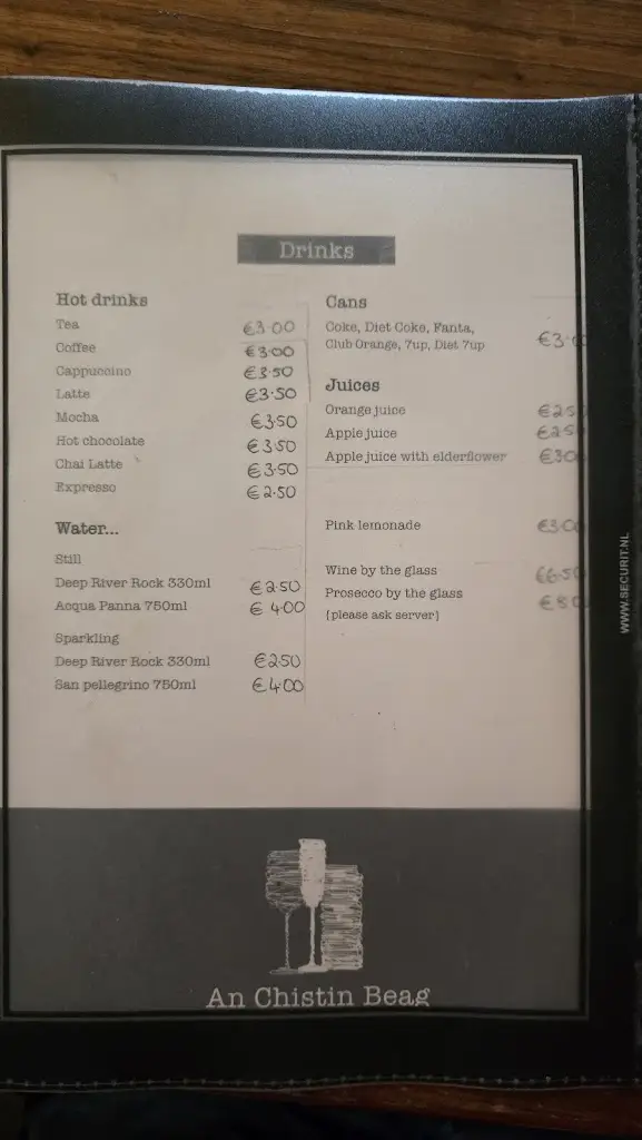 Menu_An Chistin Beag_Skibbereen_image_4