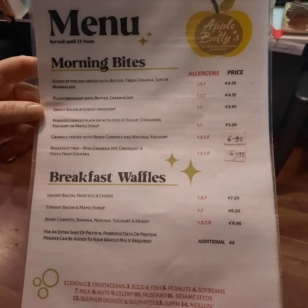 Menu_Applebettys Cafe_Skibbereen_image_1
