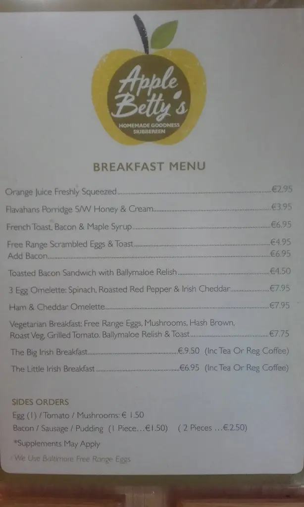 Menu_Applebettys Cafe_Skibbereen_image_3