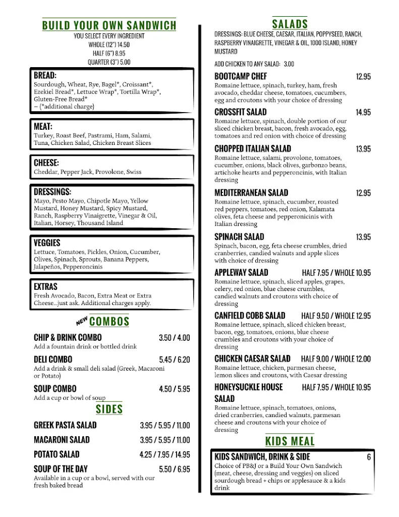 Menu_Coffee Parlour_Bailieborough_image_1
