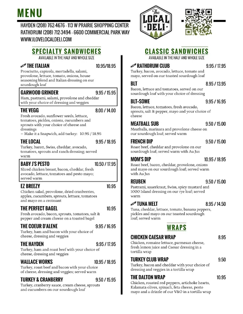 Menu_Coffee Parlour_Bailieborough_image_2