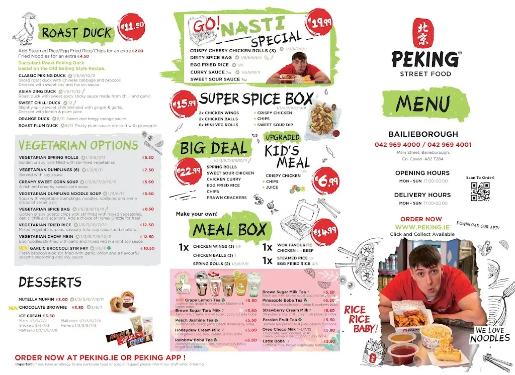 Menu_PEKING Bailieborough_Bailieborough_image_1