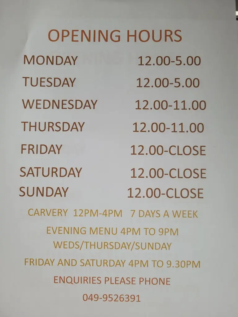 Menü_The Anglers Rest_Ballyconnell_Bild_3