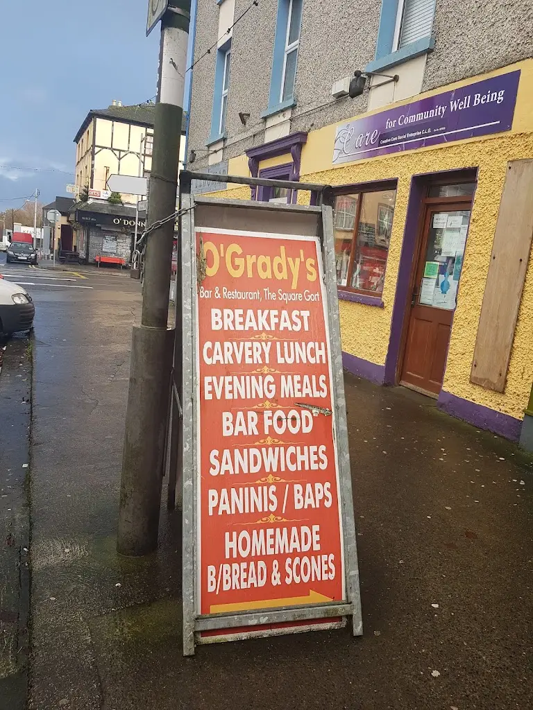 Menu_O'Grady's Bar & Restaurant_Gort_image_1