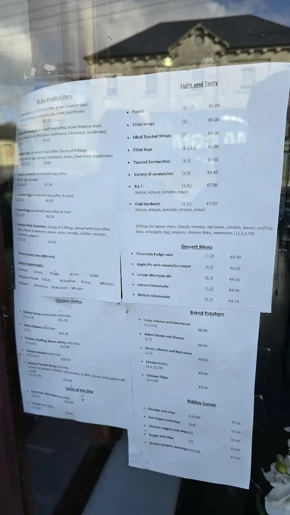 Menu_Bayleaf Restaurant_Ballyconnell_image_1