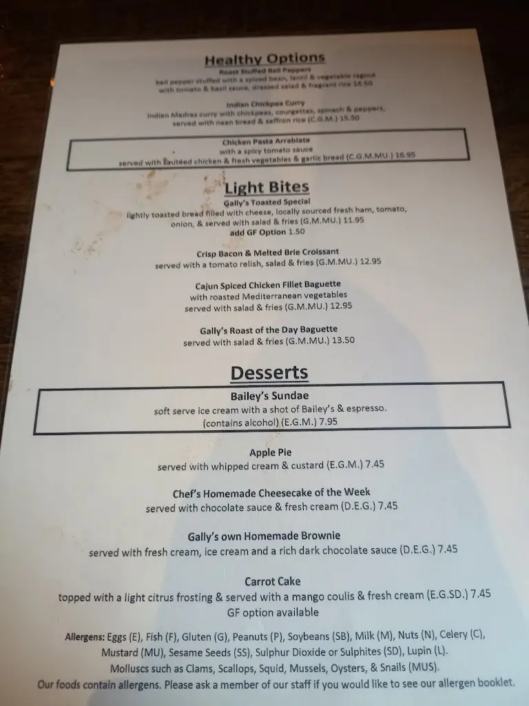 Menu_Gally's Bar & Restaurant_Tralee_image_3