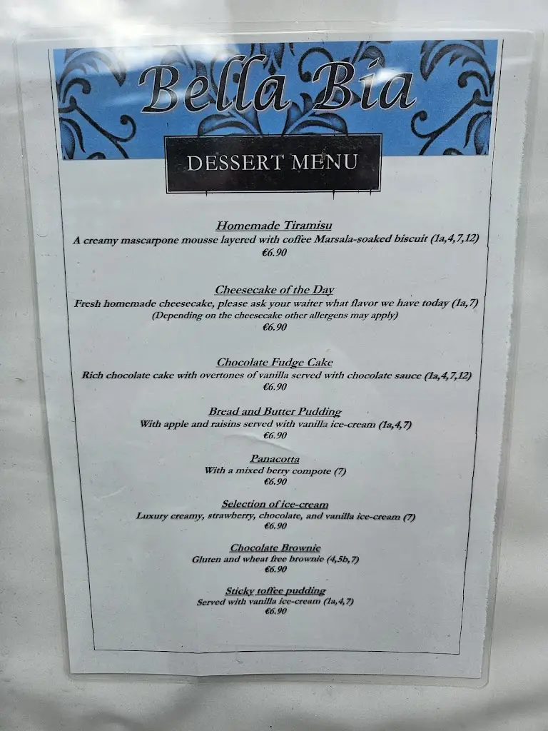Menu_Bella Bia_Tralee_image_2