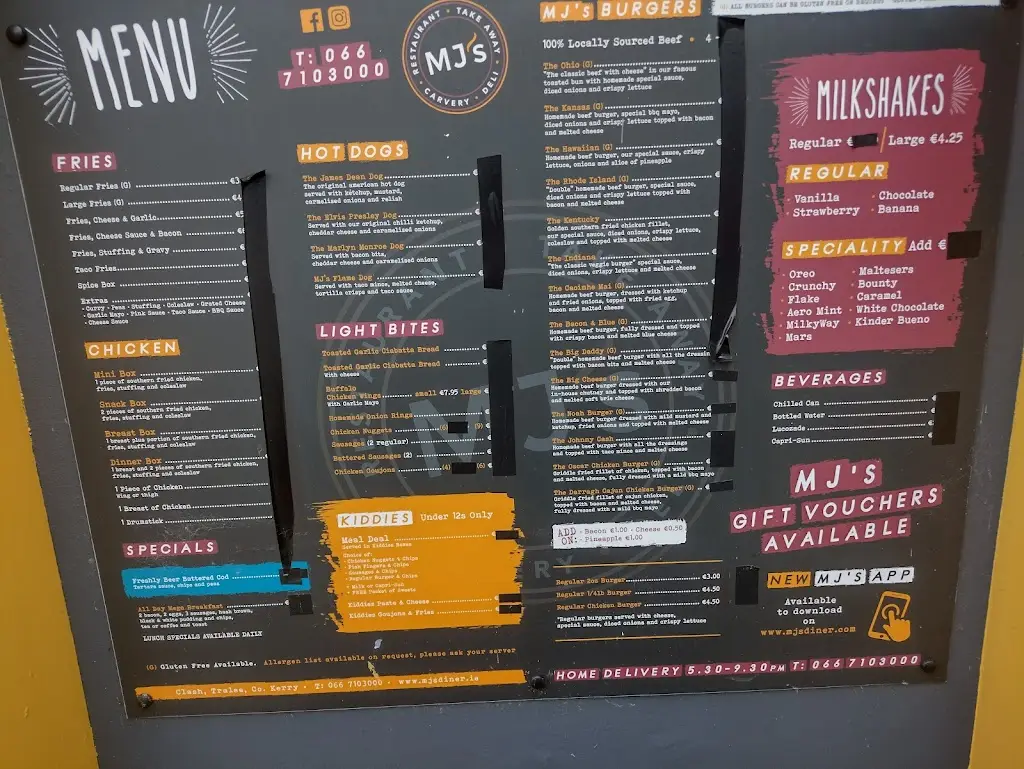 Menu_MJ's Diner_Tralee_image_3