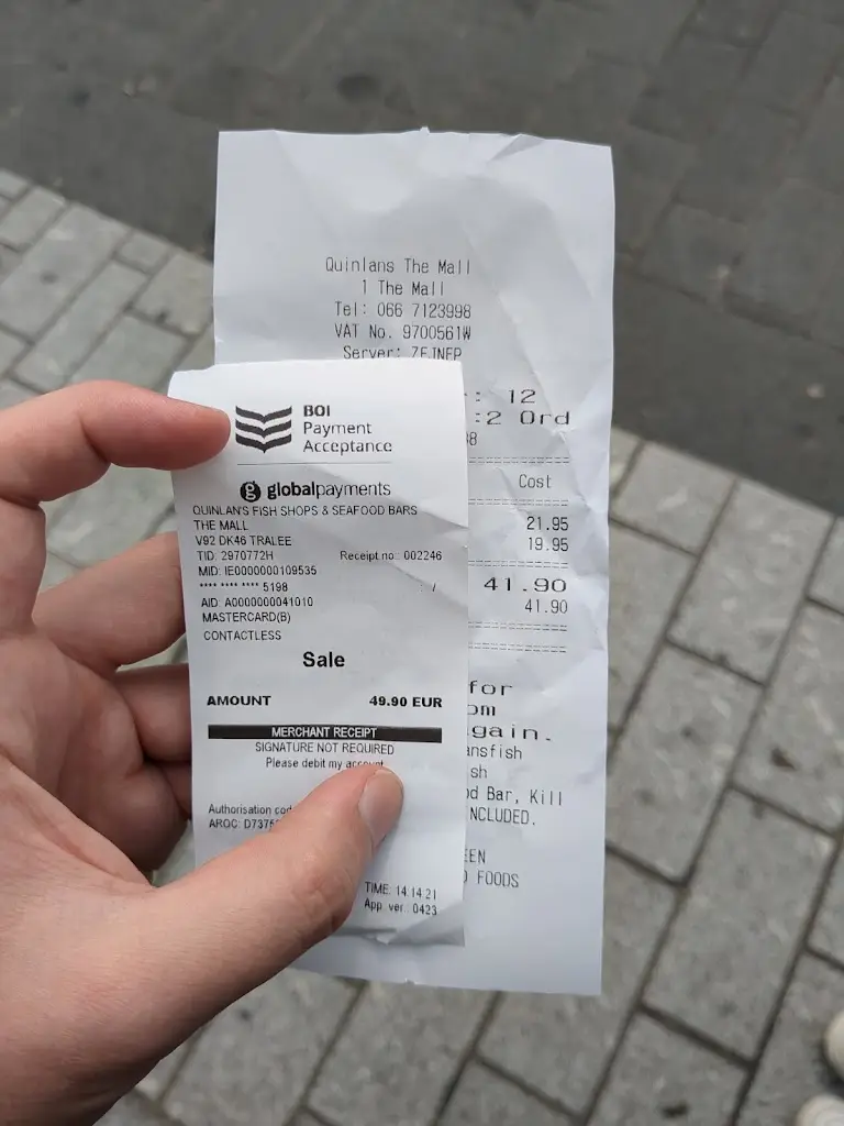 Julien Gazeilles_Quinlan's Fish & Chips_Tralee_Bewertung