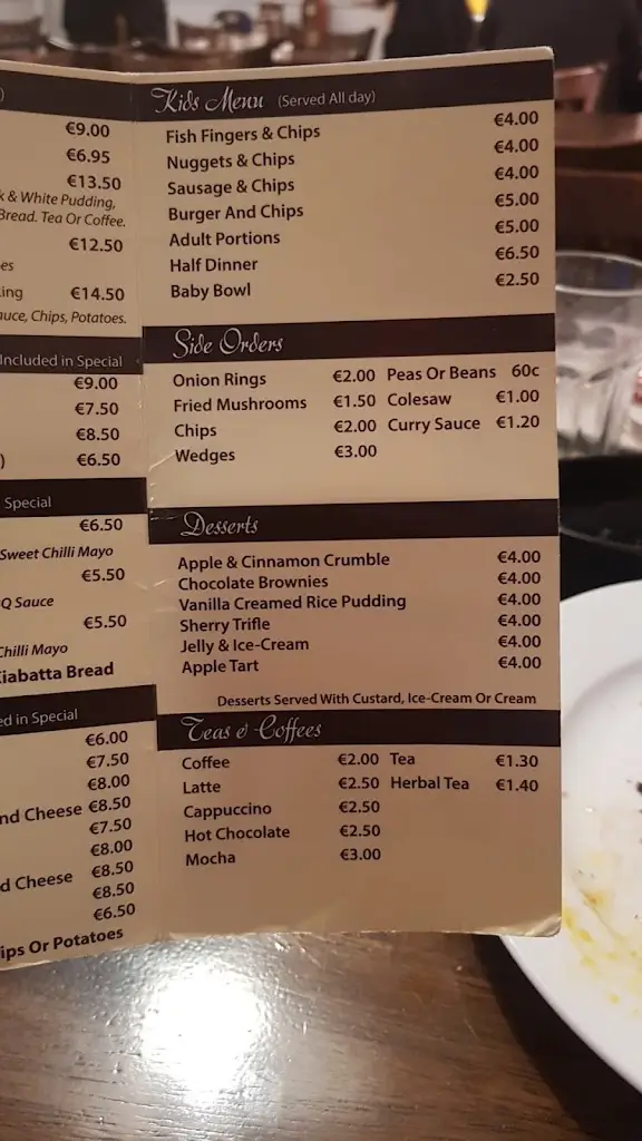 Menu_Town Diner_Ballyjamesduff_image_2