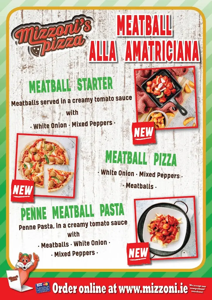 Menu_Mizzoni's Pizza & Rama Take Away_Ballyjamesduff_image_1