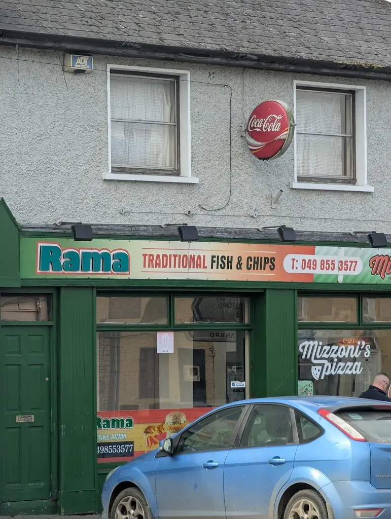 Mizzoni's Pizza & Rama Take Away restaurant in Ballyjamesduff