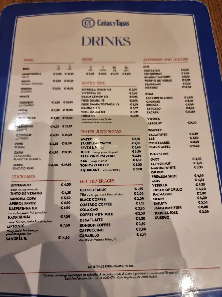 Menü_Benny & Co coffee bar & restaurant_Ballybofey_Bild_3